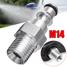 3X Adattatore per Tubo Flessibile per Rondella di Pressione Un Connessione Rapida per Lavor Vax, Inserto Rapido Da Incasso M14