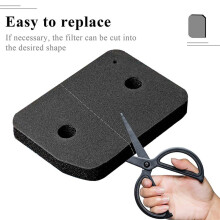 Filtro Essiccatore di Ricambio 9 Pezzi per 9164761 per Tappetino Filtro Essiccatore Pompa di Calore per Asciugatrice per ACTIVE TDB230WP