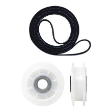 4x 661570 & 279640 & W10837240 Parti Ricambio Kit Cinghia e Puleggia 'Asciugatrice, Sostituzione Parti Soggette un Usura 'Asciugatrice, Adatte