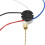 4PCS Ceiling Fan Lights  ZingEar ZE-208S E89885 3 Speed 4 Wire Fan  Pull Chain ,Fan Lights ,Bronze 5