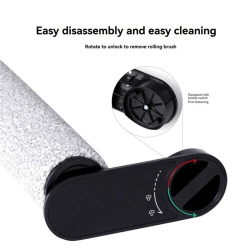 2X for Midea GX5 Floor Scrubber Vacuum Replacement Roller Brush Washable Sponge 2