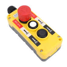 IP68 Waterproof Crane Hoist Remote Control with 2-Button Push and E-Stop