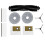 9 Pcs for  M9 Sweeping Machine Accessories Main Side Brush Mop Filter Dust Bags 4