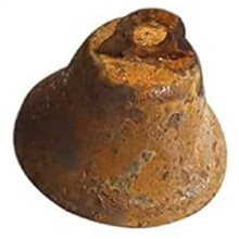 100PCS Jingle Bells, Christmas Bells, for Crafting Wreath Bells, Holiday Home Decoration Bells (Rusty 1 Inch)