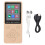 Lecteur MP3/MP4 doré 128 Go 1,8 pouces Bluetooth 5.0 2