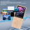 Lecteur MP3/MP4 doré 128 Go 1,8 pouces Bluetooth 5.0 4