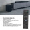 Professional Replacement RMT AH514U Remote for HT A3000 Soundbar System 3