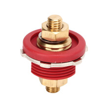 High Current Capacity Battery Terminal Connector, Thru Panel Battery Terminal with Wide Applications and Quick and Easy Use for Boats Cars RVs Ships