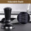 Adjustable Spring Loaded Coffee Tamper with Scale - 90x58mm 5