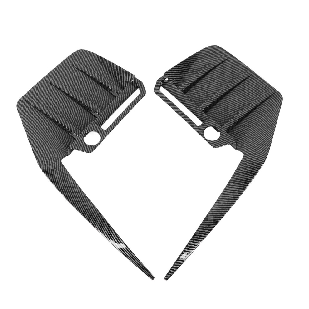 2Pcs Rear Bumper Side Spoilers For M2 G87 2023+ Carbon Fiber Style 4181386415438