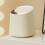 Modern Plastic Garbage Bin With Beveled Opening Push Button Lid Odorless And Environment Friendly Multi Use Trash Can For Bathroom Kitchen Office Non 7
