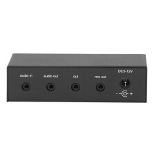 Preamplificatore stereo a basso rumore per microfono domestico, cuffie e giradischi 5‑12V