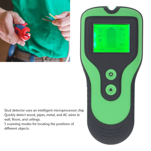 High Sensitivity Wall Stud Finder Scanner 5 Modes LCD Alarm 2