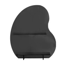 Acrylic Cosmetic Storage Rack Black