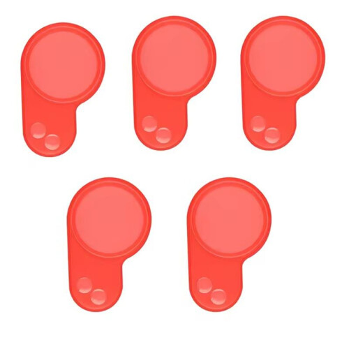 5Pcs LCD Display Waterproof Dashboard Scratch Protector Cover for  M4 Kaboo Electric Scooter Red 1