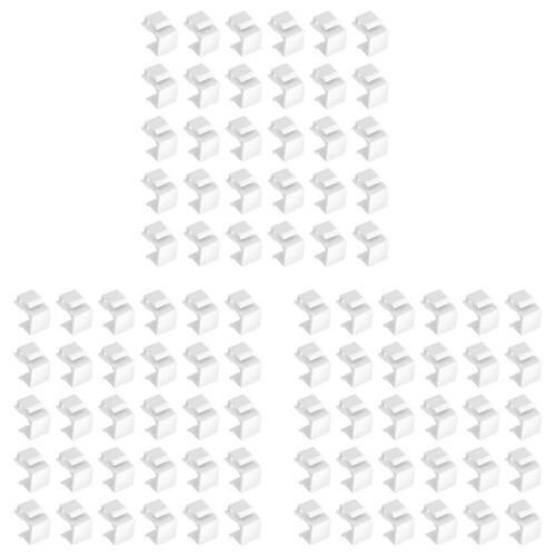 90-Pack Blank  Jack Inserts for  Wall Plate and Patch Panel - White
