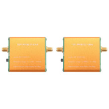 2X 100K-6GHz All Band Versterker  FM VHF UHF RF Voorversterker Hoge Lineariteit Ultra-Low Noise Gain Versterker