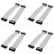 8 Pezzi 2,54 mm Connettore Cavo Piatto A Nastro Piatto F / F Idc A 20 Pin