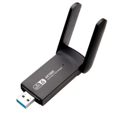 Adapter Wi-Fi USB 1800 Mbps 2.4 GHz + 5.8 GHz Dwuzakresowy Wi-Fi USB Dongle Karta Sieciowa AC Antena Wi-Fi USB 3.0 802.11