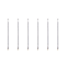 6 Pcs 62cm Long 4 Sections Radio Control AM FM Radio TV Telescopic Antenna