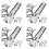 4X Richtfunk Yagi Antenne 2.4Gue6DBI-18DBI RPMA Wireless W-Lan 1