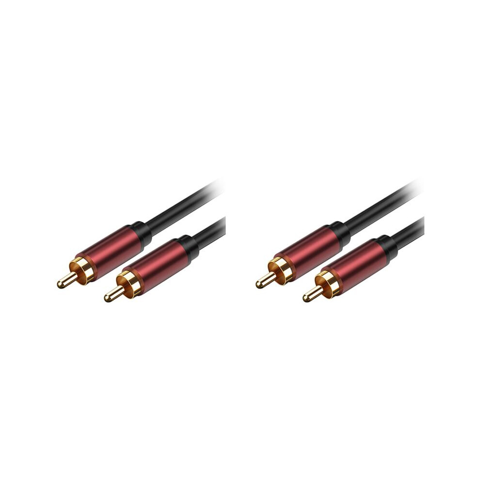 2X Rca Lotus Cable Subwoofer Cable Av Cable Lotus Audio Cable Projection Dvd Tv Cable Rca To Rca 5M/16.4Ft 6031368528312