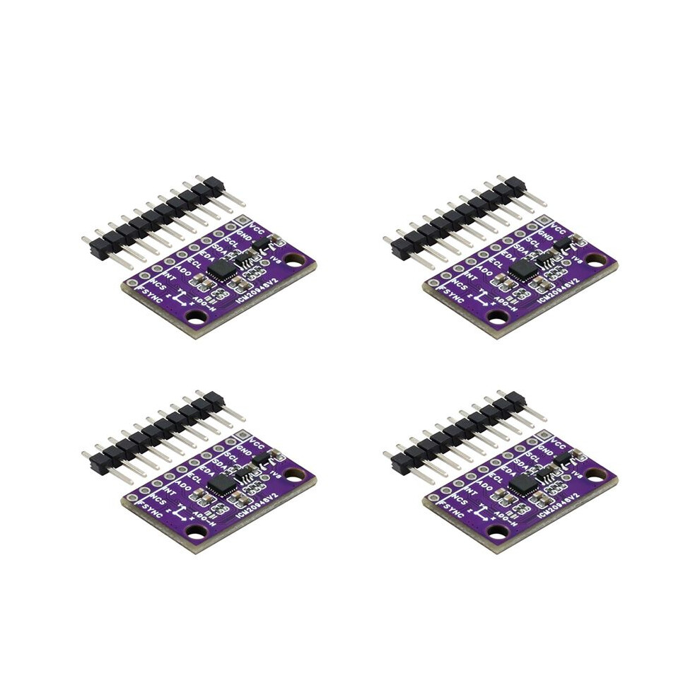 4X Gy-Icm20948v2 9Dof 9-Axis Sensor Acceleration Magnetic Field Sensor Module Icm20948v2 Icm-20948 Replaces Mpu-9250 6033594517764