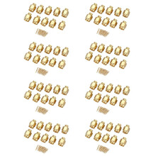 80x SMA Male Plug Solder RF Coax Connector for Semi-Rigid RG402 0.141 Inch Cable Gold