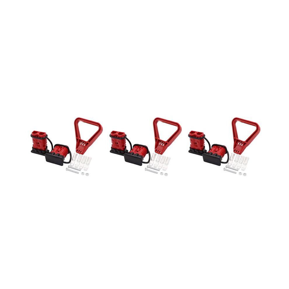 6Pcs 175A 1/0 Awg Battery Power Connector Cable Quick Connect Disconnect Kit For Anderson Connector For Car Atv Winch 6131797859572