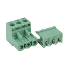 40 Sztuk 5.08mm Pitch 3Pin Wtykowa ŚRUBA ZłąCze Listwy Zaciskowej PCB KąT Prosty