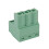 40Pcs 5.08mm Pitch 3Pin SCREW Plug-in PCB Bloque de Terminales Conector de ángulo Recto 4