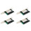 4X 40-Pin Cf Compact Flash Card to 3.5 Ide Converter Adapter Pci Bracket Back Panel 1