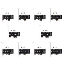 10X Add Cards PCIE to M2 Adapter PCI Express 3.0 X1 to NVME SSD M2 PCIE Raiser Adapter Support 2230 2242 2260 2280