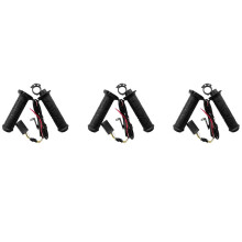 6szt. 7/8 Podgrzewana Kierownica Motocykla Elektryczne Gorące Uchwyty 12V Uchwyt Cieplej 22mm Regulowana Temperatura Akcesoria Motocyklowe