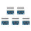 5X MPU-9250 GY-9250 9-Axis Sensor Module I2C/SPI Communications Thriaxis Gyroscope + Triaxial Accelerometer 1