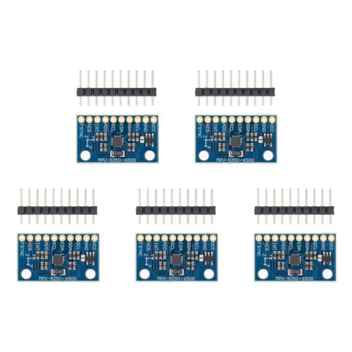 5X MPU-9250 GY-9250 9-Axis Sensor Module I2C/SPI Communications Thriaxis Gyroscope + Triaxial Accelerometer