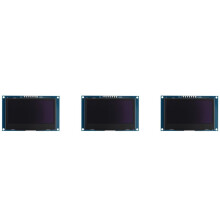3X Module D'Affichage OLED 2.42 Pouces 12864 128X64 IIC I2C SPI écran LCD Série pour C51 STM32 SSD1309 ( Blanche)