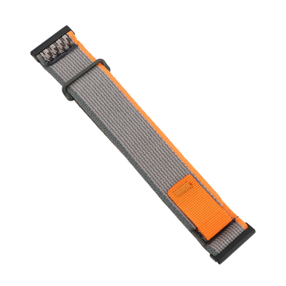 Elastic Nylon Watch Strap 24Mm For Hr Baro 7/9 D5i Orange Grey Orange,Grey 7901390904530