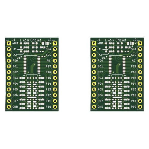 2X TCA9555 Expansion Module IIC/I2C GPIO Expansion Board Module 16 Digital Input & Output