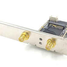 4X NGFF M.2 zu PCIE Netzwerkkarte Adapterkarte PCIE Adapterkarte UnterstüTzt NGFF M.2 Wireless Netzwerkkarte