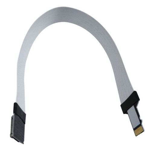 2pcs 25CM Micro- to Micro- Card Extension Cable TF Memory Card Reader Extension Adapter Cable for 3D Printer 2
