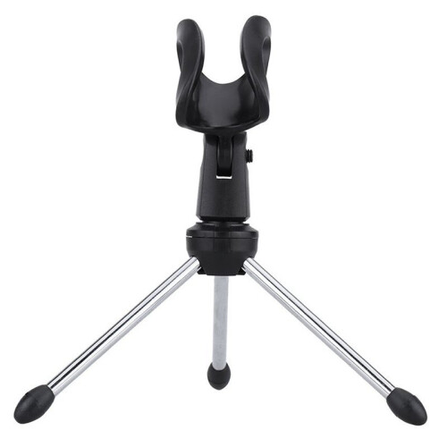 4X Detachable Foldable Portable Angle Adjustable Tripod Table Desktop Mic Miniphone Stand Holder Bracket 2