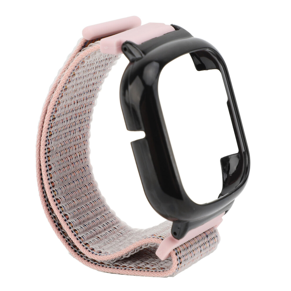 Nylon Watch Band For Watch 4, 27.5Cm, Hook & Loop Fastener Pink 8111390904426