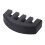 10X Rubber Mute Silencer 4/4 Violin Fiddle Slight Practice Black 4