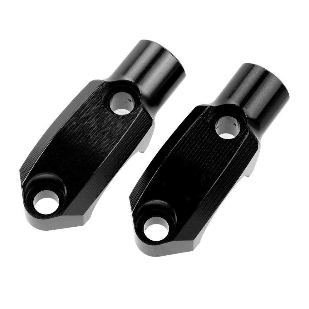 M10x1.25 Aluminum Handlebar Brake Clutch Master Cylinder Clamp For Multiple Motorcycles Black 8491393358540