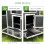 PawHut PawHut Chicken Coop with Nesting Box, Openable Top, Pull-Out Tray, Grey 7