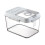 Kitchen Storage Bread Container Flip Top Design Airtight Design Food Grade Material Transparent Container Stackable Design Time Recording 5