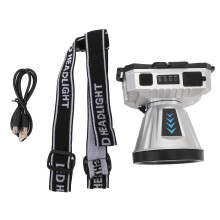 Waterproof Headlamp Super Bright LED Rechargeable Motion Sensor High Power Headlight With Long Distance Illumination For Outdoor Adventure