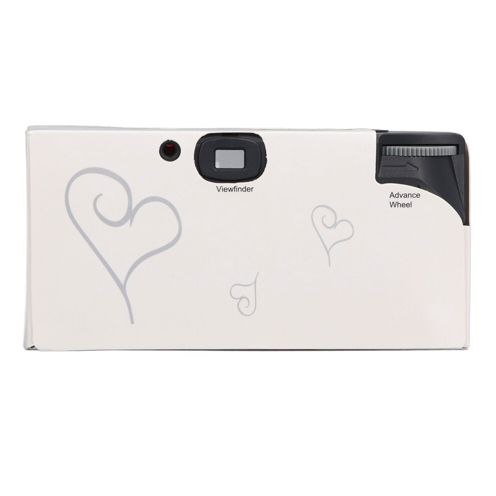 Disposable Camera For Travel & Events 27 Shots 35Mm Film With Flash Retro Style 9361386428477