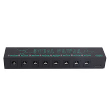 Guitar Pedal Power Supply 8 Isolated Outputs 9V Aluminum Alloy